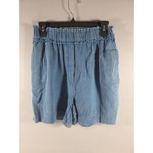 Kiwi + Punch Women's Pull On Shorts Blue Small NEW Summer Casual